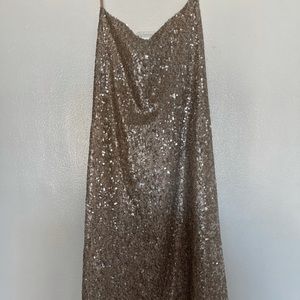 Sequin mini dress